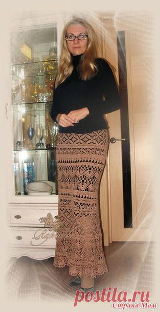*Юбка по мотивам знаменитого костюма от Dolce&Gabbana - Все в ажуре... (вязание крючком) - Страна Мам