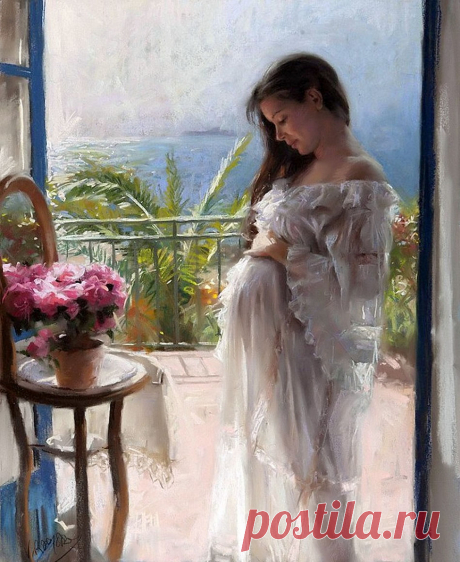 Тема материнства и детства в творчестве Висенте Ромеро Редондо (Vicente Romero Redondo)