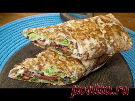 Шаурма. Вкусная начинка и простой соус
