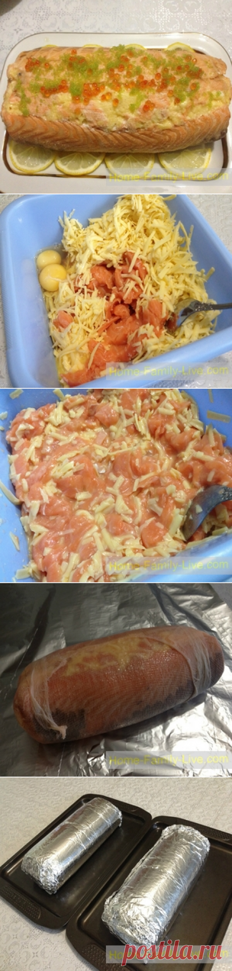 Рулет из семги/Сайт с пошаговыми рецептами с фото для тех кто любит готовить