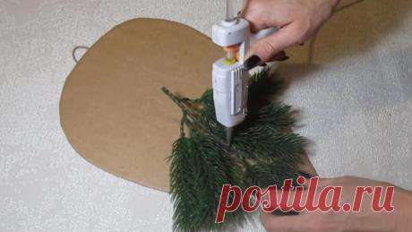 Изящный новогодний декор из веточек, который затмит собой даже ёлку