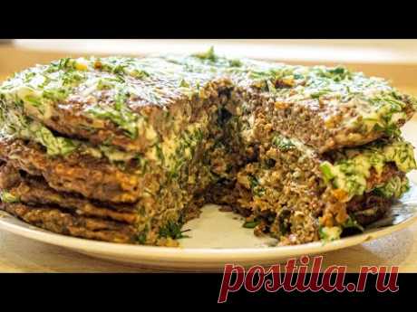 ВКУСНЕЙШИЙ ПЕЧЕНОЧНЫЙ ТОРТ - Самый простой рецепт!