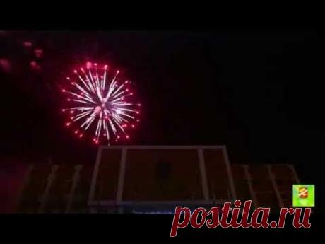 3D шоу и салют на 9 мая 2015 в городе Орехово-Зуево