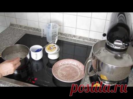 Белково-заварной крем с желатином.