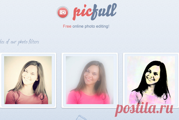 Picfull - Free One Click Photo Editing