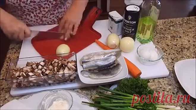 Вау! Я такого еще не видела! Налетай! Рыба в новой шубке
