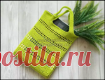 Модная летняя сумочка на весну и лето - мастер-класс по вязанию крючком