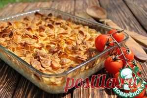 Лучшая картофельная запеканка с хрустящей корочкой