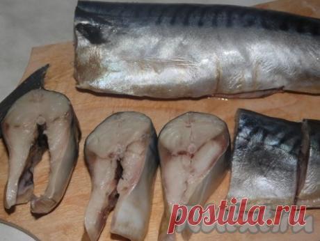 Скумбрия, запечённая в горчичном соусе - рецепт с фото