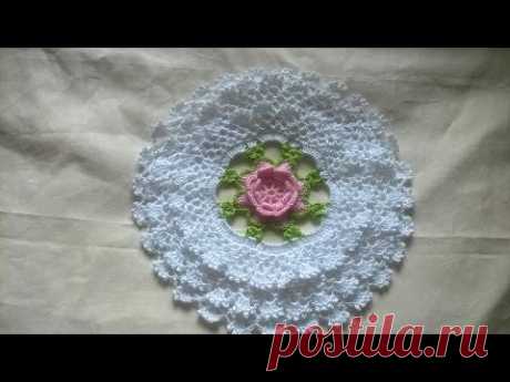 DIY toalhinha de babadinho em croche - YouTube