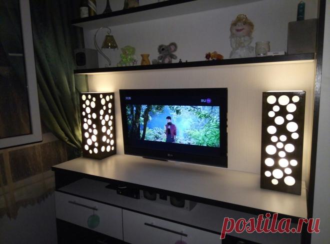 Интересный абажур для светильника своими руками