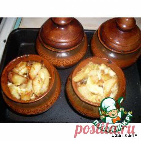 Жаркое по-домашнему в горшочках - кулинарный рецепт