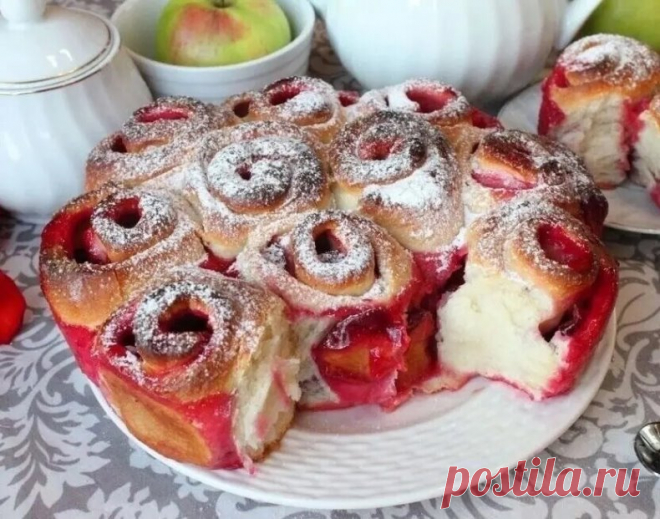 Сливовый пирог 