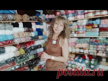 Крючком и спицами : сарафан из Yarn Art TAHITI .