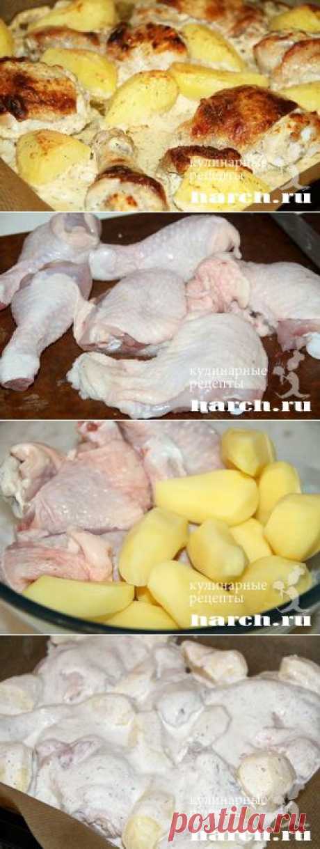 Курица по-гречески.