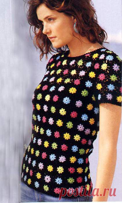 Летние кофточки и топы | Записи в рубрике Летние кофточки и топы | Дневник jagusya