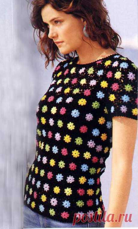 Летние кофточки и топы | Записи в рубрике Летние кофточки и топы | Дневник jagusya