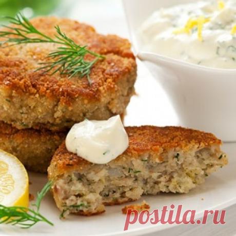 РЫБНЫЕ КОТЛЕТЫ С ЙОГУРТОМ - МирТесен