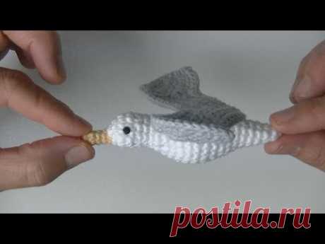 Gaviota amigurumi tutorial