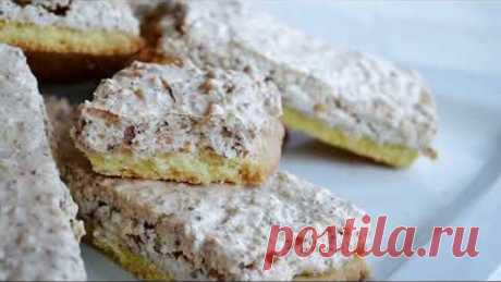 Пирожное Краковское,колекция советских рецептов/Krakowske cake