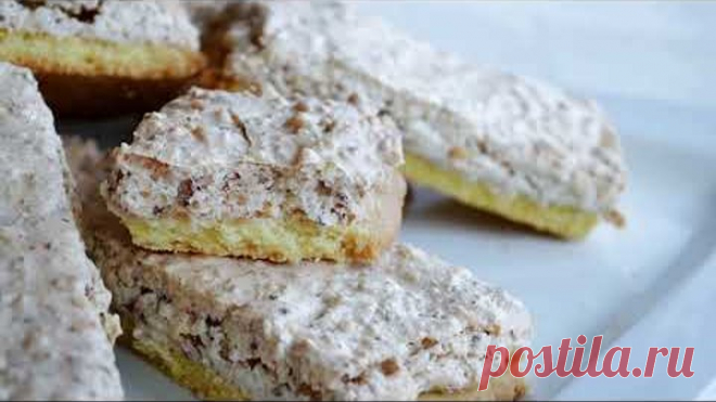 Пирожное Краковское,колекция советских рецептов/Krakowske cake