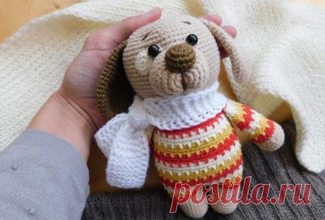 Дружок-пирожок: мастер-класс по созданию вязаной игрушки - Блог интернет-магазина &quot;Мир Вышивки&quot;