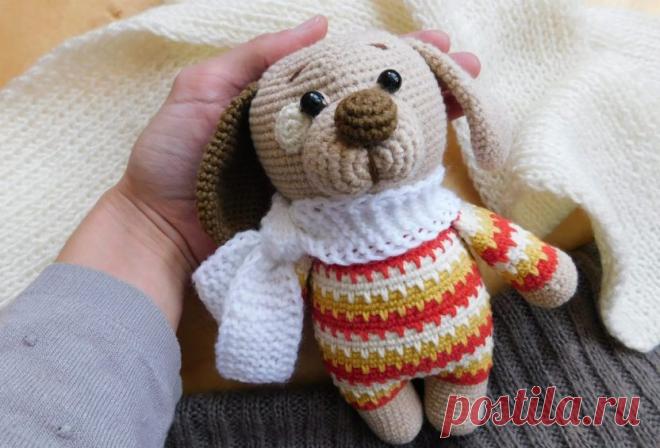Дружок-пирожок: мастер-класс по созданию вязаной игрушки - Блог интернет-магазина "Мир Вышивки"