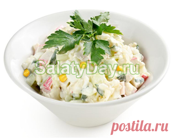 Салат с крабовыми палочками и огурцом - для праздников и будней: рецепт с фото и видео