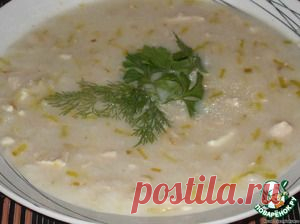Английский куриный суп с сыром - кулинарный рецепт