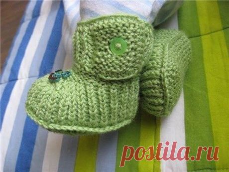 Вяжем обувь нашим малышам! Пинетки, ботиночки, кроссовки, сапожки!
