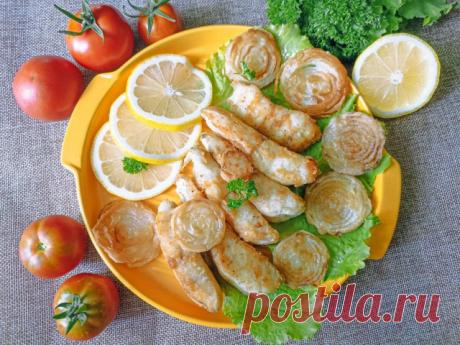 Жареный судак с луком – быстро и вкусно за 20 минут - 1000.menu