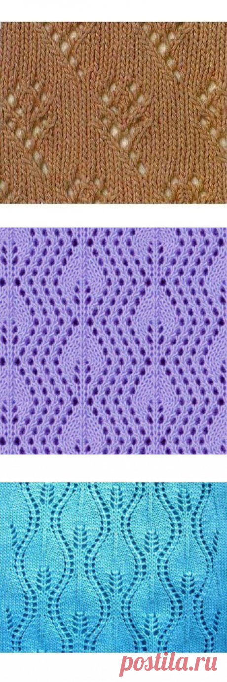 Подборка интересных узоров в копилку