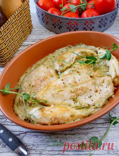 Куриное филе со сливочным соусом с песто на Вкусном Блоге Куриное филе со сливочным соусом с песто - вкусные проверенные рецепты, подбор рецептов по продуктам, консультации шеф-повара, пошаговые фото, списки покупок на VkusnyBlog.Ru
