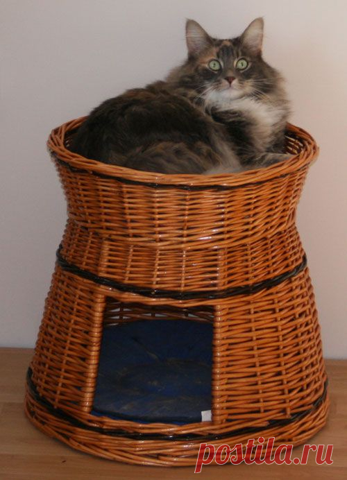 сделать домик для кошки своими руками: 128 тыс изображений найдено в Яндекс.Картинках