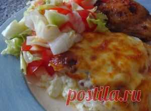 Ароматный картофель с чесноком и имберём в медовой заливке