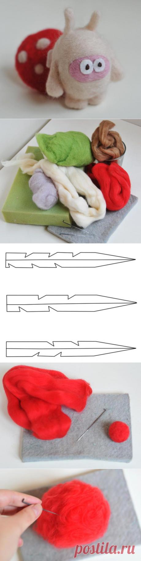 Секреты и приемы техники сухого валяния