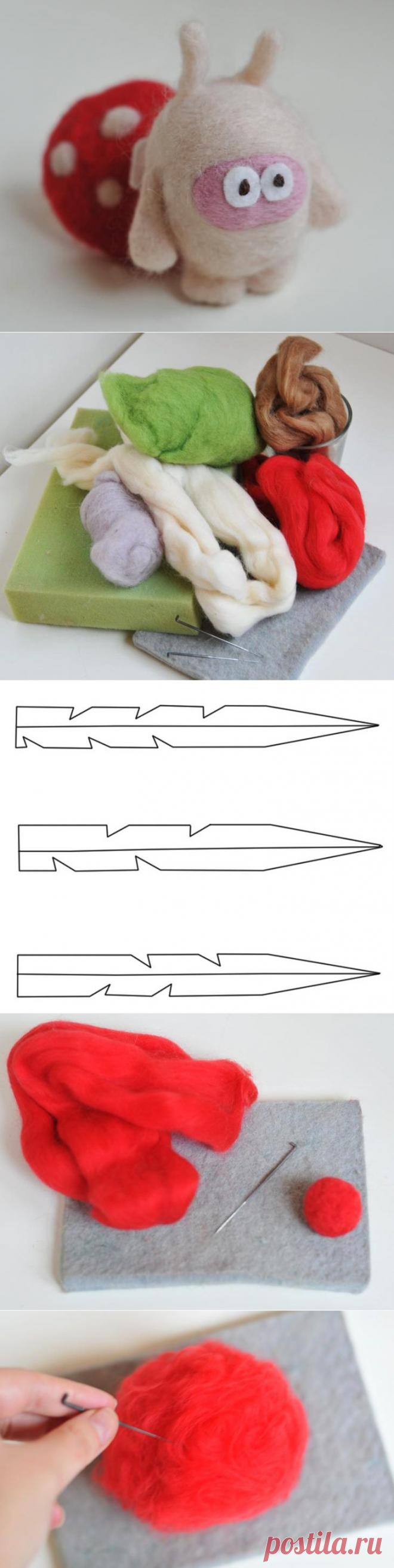 Секреты и приемы техники сухого валяния