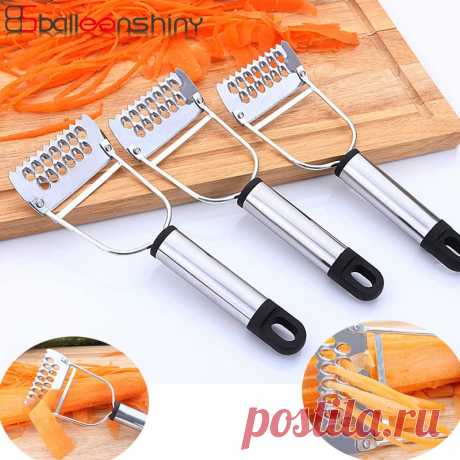 US $1.29 20% СКИДКА|BalleenShiny Универсальный нержавеющая сталь овощей Терка для приготовления Жульена Овощечистка резак картофеля морковь фрукты овощерезка кухонные инструменты
 купить на AliExpress Покупай умнее, живи веселее! Aliexpress.com