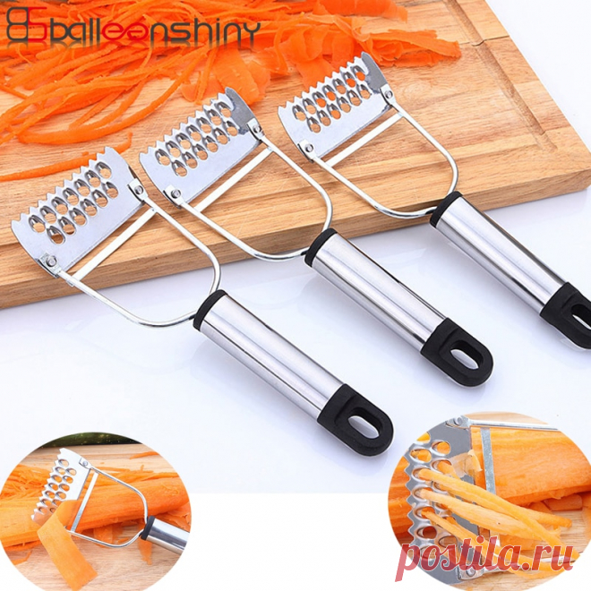 US $1.29 20% СКИДКА|BalleenShiny Универсальный нержавеющая сталь овощей Терка для приготовления Жульена Овощечистка резак картофеля морковь фрукты овощерезка кухонные инструменты
 купить на AliExpress Покупай умнее, живи веселее! Aliexpress.com
