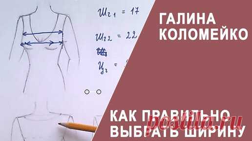 Как правильно выбрать ширину плеча | Галина Коломейко | Дзен