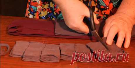 Эта мастерица вяжет очаровательные коврики из колготок без крючка и спиц! | Краше Всех