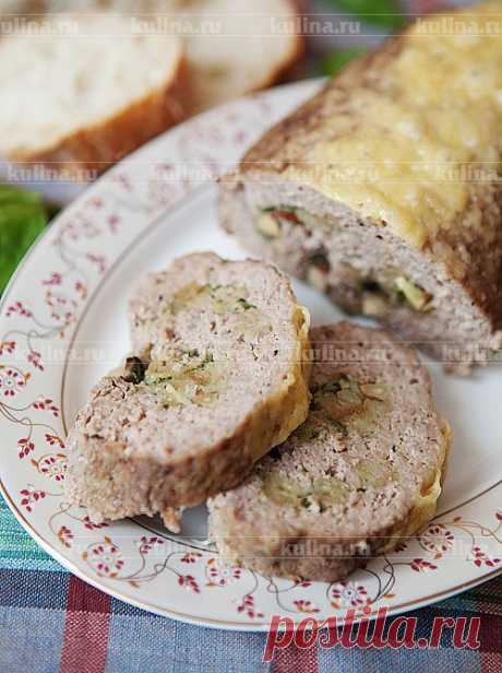 Мясной рулет по-средиземноморски – рецепт приготовления с фото от Kulina.Ru