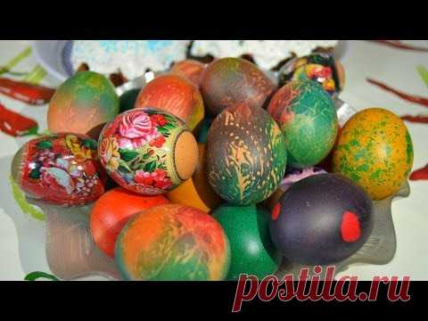 Чем можно покрасить яйца, если нет краски