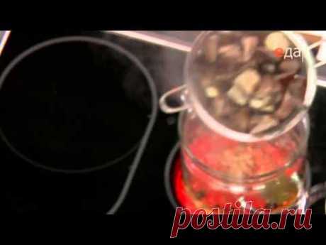 Маринованные подосиновики с можжевельником