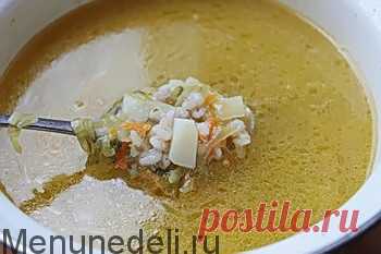 Рассольник со сметаной как в детском саду / Меню недели