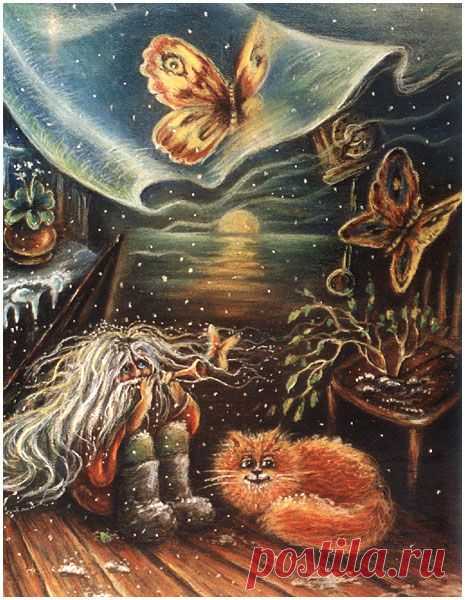 Кошки в русской живописи. Русские художники-анималисты.