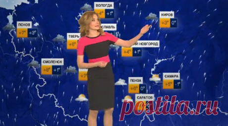 Ведущая MeteoTV после вирусного ролика записала спецпрогноз для Кирова | Люблю Себя