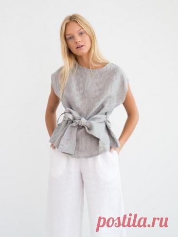 Просторные блузы под поясок