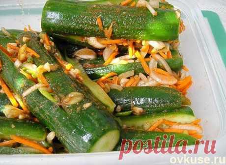 Корейская кухня - &quot;Кимчи со свежими огурцами&quot;. - Простые рецепты Овкусе.ру