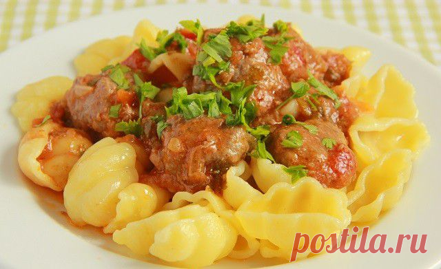 petit_furia - Мясные шарики в томатном соусе.
